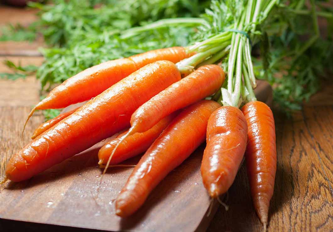 Carrots for healthy hair