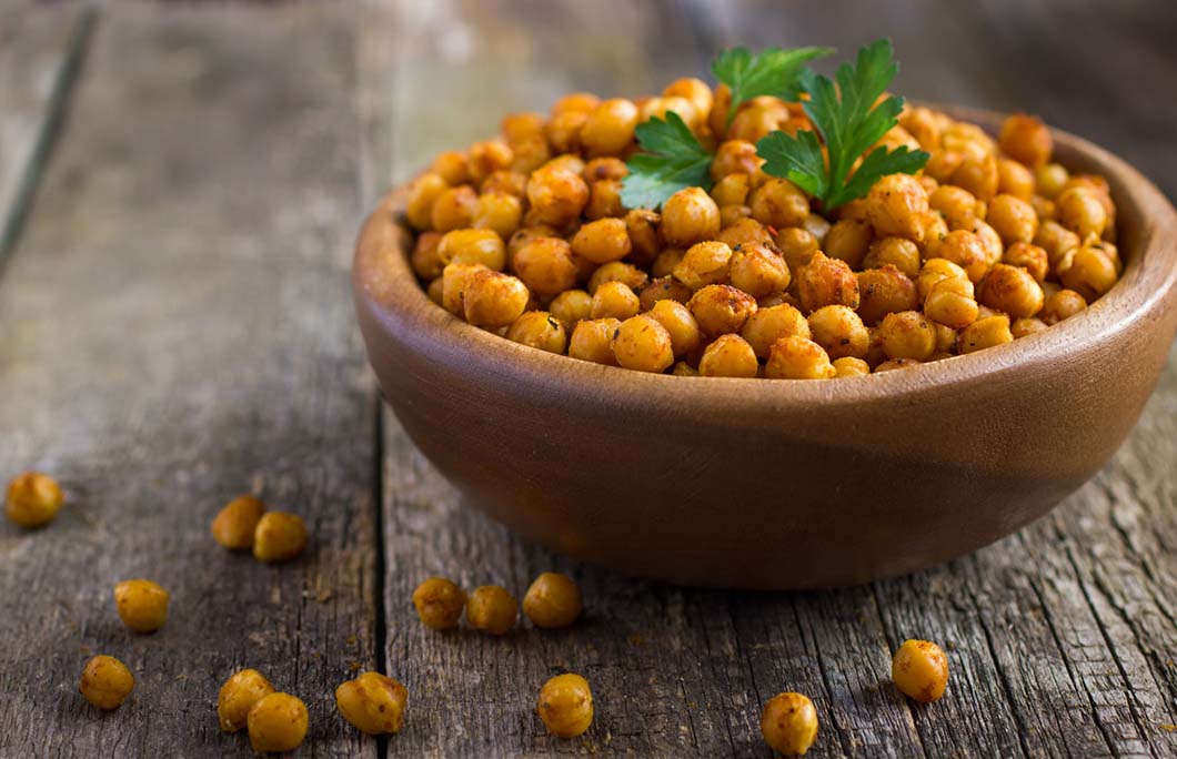 Chickpeas in a bowl 